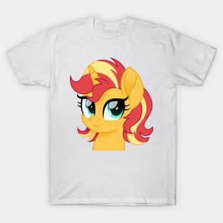 Sunset Shimmer portrait short mane T-Shirt